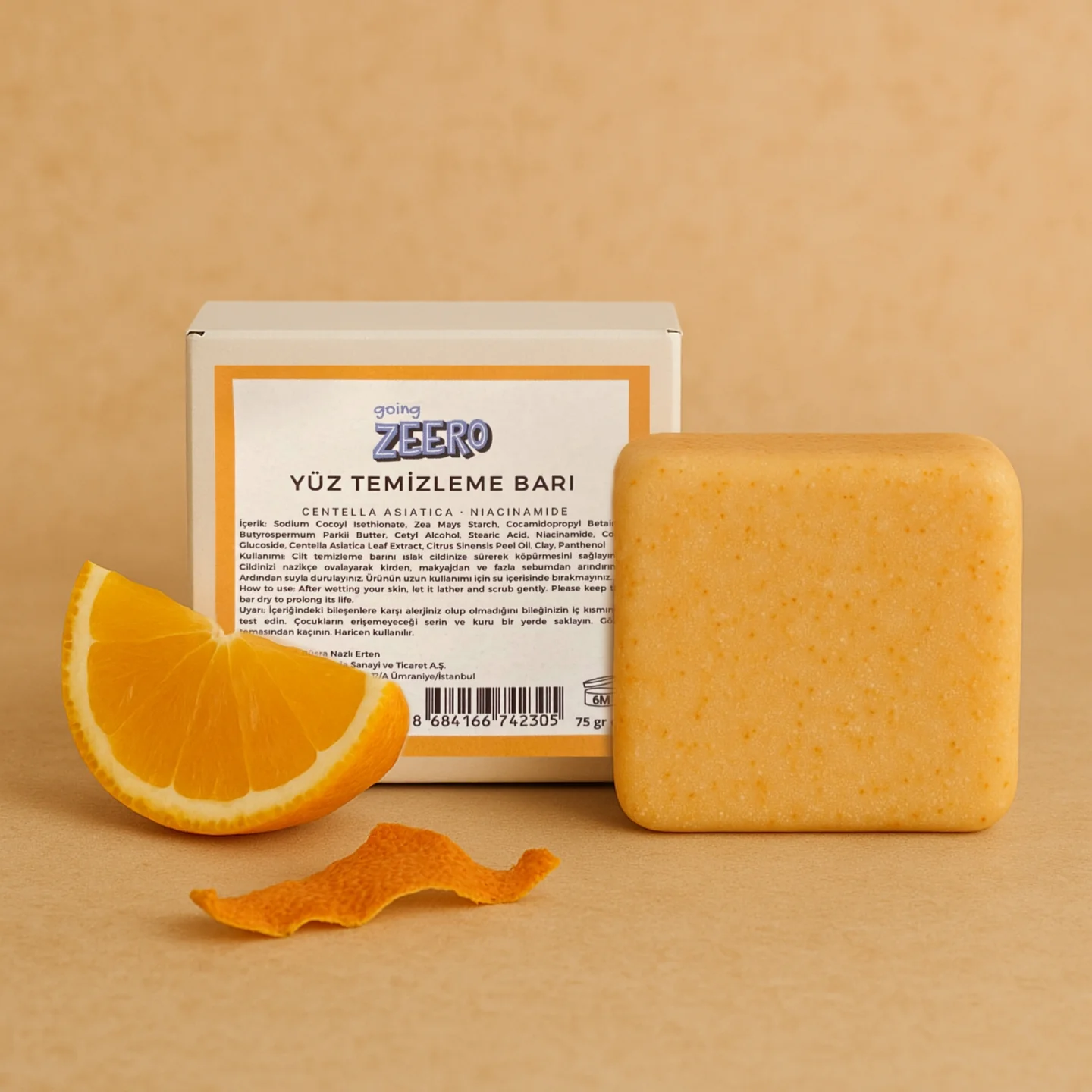 Yüz Temizleme Barı 75 gr